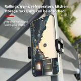 Magnetic Mount Holder Phone Clamp with Dual Cold Shoe Mounts Replacement for iPhone 15/14/13/12/11 and More