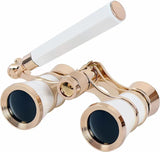 for Opera Binoculars 3X25 Lorgnette Theater Glasses Mini Binocular Compact with Adjustable Handle