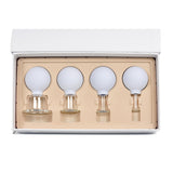 Face Lift Anti Cellulite Vacuum Massage Suction Glass Cupping Set of 4 Cups Facial Rejuva Cup