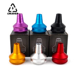CRUSHER Aluminum Alloy Hookah Molasses Catcher with Silicone Adapter Oil Collector Chicha Nargile Cachimba Accessories