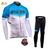 Cycling jersey long sleeve suit