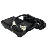 Iron Shell TFS-1 With Cable Meters 2 3 Core Plug hine Tool Controller Foot Pedal Switch 220V
