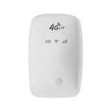 Wireless 4G Wifi Router Mifi 150Mbps Car Mobile White Wifi Wireless Hotspot Support 10 Users With Sim Card Slot