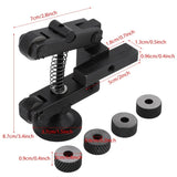 1 Piece Durable Rack Adjustable Handle Pulley Lathe Tool Knurg Device