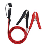 20PCS 300CM 14AWG Alligator Crocodile Clip to SAE Connector Release Quick Disconnect Car Solar Power Extension Cable