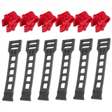 6Pcs/Set Car Bicycle SUV Vehicle Trunk Mount Bike Rack Hitch Stand Storage Carrier Spare Hooks with Racks,Model B