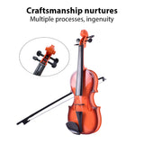 Simulated Music Practice for Beginners Violin Kit Musical Instrument Exquisite Workmanship Performance Props