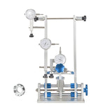 Truing Stand Bike Wheel Alignment with Dial Gauge for Quick Release and Thru-Axle Bicycle Repair Tool