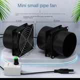 USB Adjustable Speed Solder Absorber ESD Fume Extractor Duct Exhuast with 1M Pipe Tub Ventilation Fan
