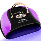 57LEDs UV LED Nail Dryer for Fast Curing Dry All Nail Gel Polish Nail Lamp Manicure Drying Timer Auto Sensor Manicure Salon Tool