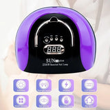 57LEDs UV LED Nail Dryer for Fast Curing Dry All Nail Gel Polish Nail Lamp Manicure Drying Timer Auto Sensor Manicure Salon Tool