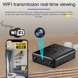 1080P HD Smallest Mini Camera WIFI Built-in Battery IP Remote Monitoring Camcorder IR Night Vision Body Invisible Espia Cam