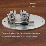 Belt Side Trimming hine Strap Edger Cutter Beveler Edge Trimmer DIY Leather Making Tool