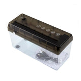 Mini Portable A4/A6 Electric/Manual Shredder Documents Home Office Desktop Paper Cutting Tool