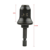 5PCS/Set 3/4 5/8 1/2 3/8 1/4 Imperial Tube Pipe Expander Support For Air Conditioner Conditioning Swaging Tool Flaring Spin Set