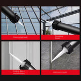 18.5V Portable Electric Glue Gun 6-Speed Variable Speed Uniform Glue Electric Sealant Gun Hot Hot Caulking Gun