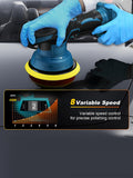 5500RPM Cordless Polisher Set Portable Wireless Car Glazing Polishing hine for 18V-21V Electric Rotary Tool