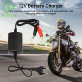 12v Electric Vehicle ABS Lead Acid Battery Charger Car Truck Motorcycle