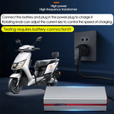 Li-ion Lifepo4 Voltage Current Adjustable Lithium Battery Charger - 1A to 25A for 12V to 84V Batteries.