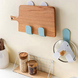 4Pcs Pot Rack,Wall Mounted Lid Organizer Holder,Adjustable Hanging Pan Cover Organizer,Kitchen Tool