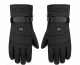 Motorcycle Heating Thermostat Warm Windproof Rechargeable Touch Screen Gloves Winter Outdoor Sports Cycg Accessories