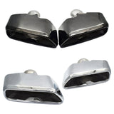 Top-1 Pair Exhaust Muffler Pipe For 5 Series G30 G38 540 530 2018-2019 Car Rear Tail Tips Nozzle Tailpipe
