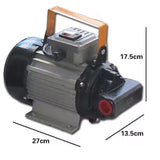 550W Diesel Pump Self-priming Unit Electric Refueling Oil Drum Pumping With Oil Gun Oil gear pump