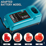 For 7.2V-18V NI-MH NI-CD FP1804F Replacement DC1804 DC1414T DC1414F 9100A Battery Charger