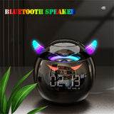 Sagit Bluetooth Speaker Mini Wireless Loudspeaker Crack LED  USB Subwoofer Portable MP3 Music Sound Column For PC Mobile Phone