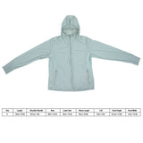 Women UV Protection Jacket Zipper Closure Ultra Thin Sun Protection Hoodie Jackets for Summer