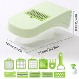 Vegetable Multifunctional Carrot Chopper With Container Food Dicer For Cooking & Meal Prep Onion Slicer Kitchen Gadgets