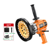 Concrete Grinder Cement Block Grinder Wall Planer Multi-Function Rough Grinder Polishing Machine High-Power Concrete Grinder