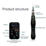 Battery Panel Tattoo Machine Multifunctional Semi Permanent Makeup Tattoo Machine Kit Eyebrows Eyeliner Lips