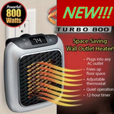 1pc Electric Air Warmer Fan Adjustable Thermostat Household Electric Space Heater Ceramic Heating Winter Warmer Remote Control Small Heater Winter Essential
