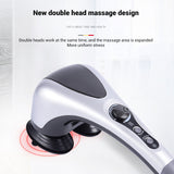 2023 New intelligent infrared lumbar back massage hammer with Double heads hot compress massager