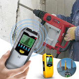 SH402 Stud Finder Sensor Wall Scanner 5 in 1 LCD Electronic Detector Edge Center Wood Current Metal AC Live Wires Detection