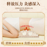 Medical Wooden Pillow Warms Moxibustion Apparatus Lumbar Cervical Spine Portable Hot Compress Necks Pillows