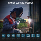 hine Kit, Faiuot Handheld IGBT Digital Inverter Technology ARC Welder MMA Welding Gun 110V Hot Start Portable