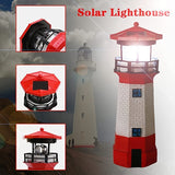 Outdoor sun resin, rotating headlights, garden, PAISE, decorative lights, warning lights