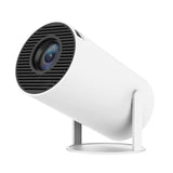4K Decoding, 120 ANSI Lumens, 2.4G+5G WiFi, Keystone Correction Portable Projector with Quad-core Android 11 for Theater and Phone.