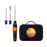Testo 915i Temperature Kit Thermometer with Probes Operation 0563 5915 Bluetooth-Compatible Rangr Up to 100 M
