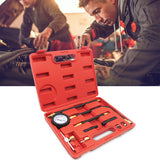 Fuel Pump Pressure Kit 0-100PSI Gas Injection Manometer Engine Gasoe Tester Tool Set