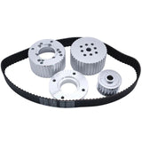 Sier Billet Gilmer Drive Water Pump Crank Alternator Auto Belt Pulley Kit for Holden LH LX Torana 253 308 V8
