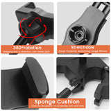 Mobile Phone Stand Microphone Shelf Clamp-On Rack Tray with Phone Clip for Music Sheet Clamp Live Streaming Holder
