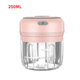 Mini Electric Garlic Grinder Chili Vegetable Chopper 100/250ML Wireless Portable Mixer hine Crusher Kitchen Blender