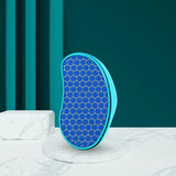 Peeled Stainless Steel Glass File Grindstone Exfoliating Horny Friction Plate Foot Portable
