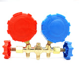 3 Way AC Diagnostic Set for Freon Charging Fits R32 R410a R-404A R-134a Refrigeration Manifold Gauge Air