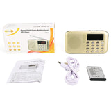 Retekness PR-11 2-Band Insert Card Radio - AM FM & MP3 - F9210J