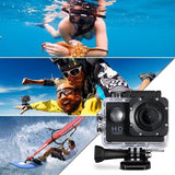 1080P Underwater Waterproof Motion Dv Diving Recorder Multifunctional Outdoor Riding Locomotive Sports Camera Action Camcorder