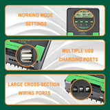 10A-60A MPPT 12V 24V Auto LCD Solar Panel Charge Regulator for Lifepo4 Lithium